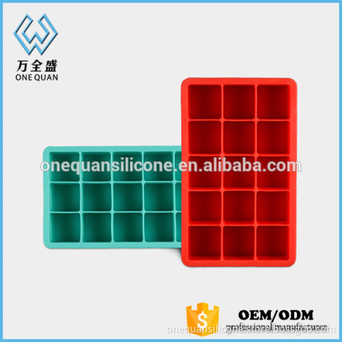 Wholesale Promotional Fda Silicone Blue Tetris Wholesale Ice Cube Tray